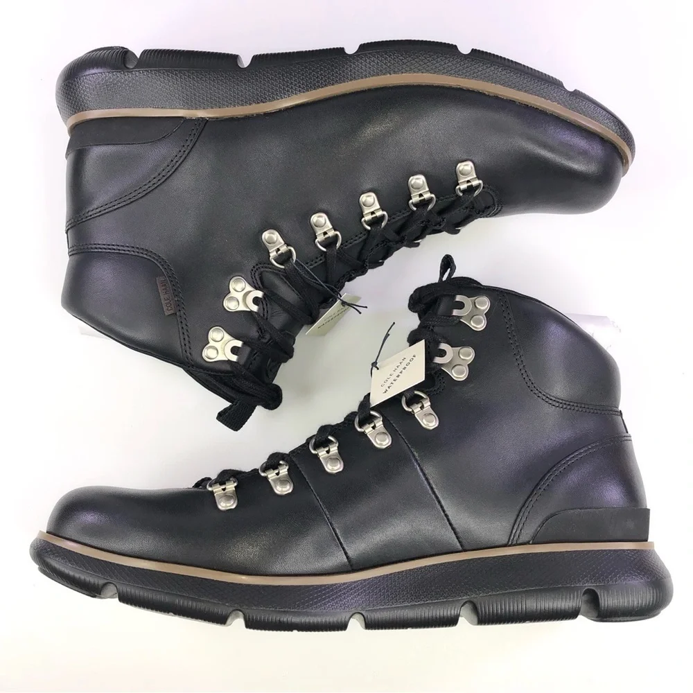 Cole Haan Men's Zerogrand Omni Hiker Waterproof Boot C35584 Black